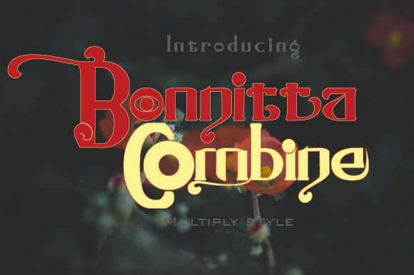 Bonnitta Combine: A Robotic Display Font That Commands Attention