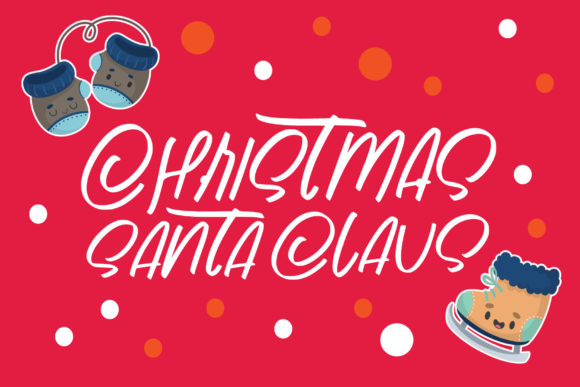 Christmas Santa Claus: A Friendly Display Font for Holiday Campaigns