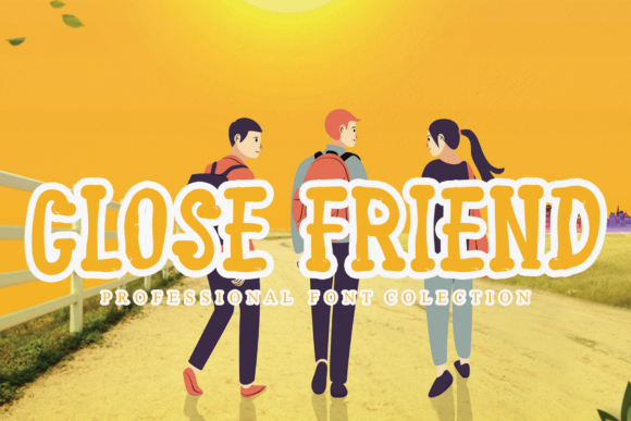 Close Friend: A Display Font That Feels Like a Warm Hug