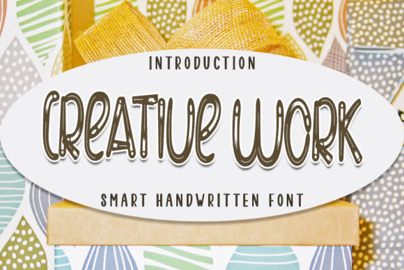 Creative Work: A Bouncy Display Font for Editorial Charm