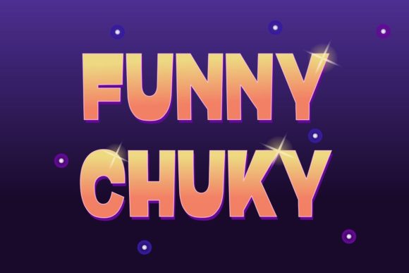 Funny Chuky: A Bold Display Font for Editorial Personality
