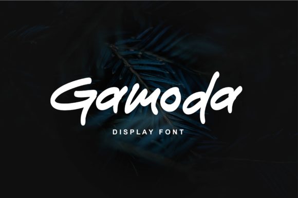 Gamoda: A Relaxed Display Font for Handmade Brands