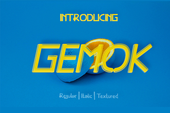 Gemok: A Display Font That Builds Trust and Recognition