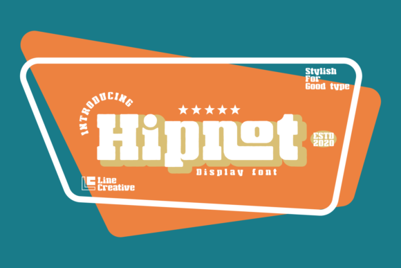 Hipnot: A Bold, Hypnotic Display Font That Demands Attention