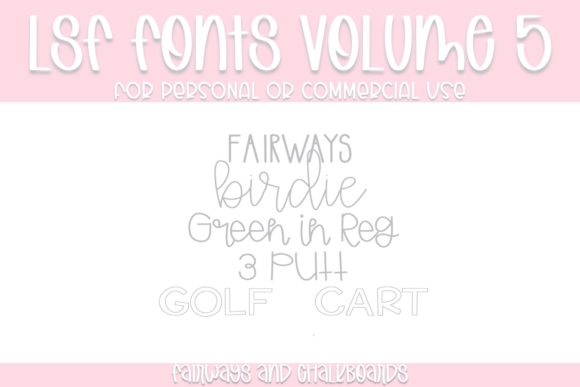 LSF Volume 5: The Display Font That Makes Your Campaign Instantly Clear