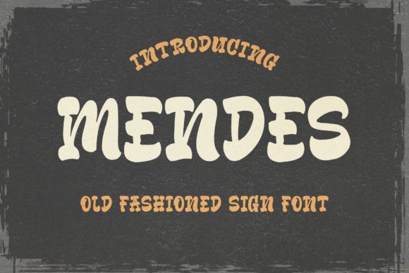 Mendes: A Playful Display Font That Builds Brand Recognition