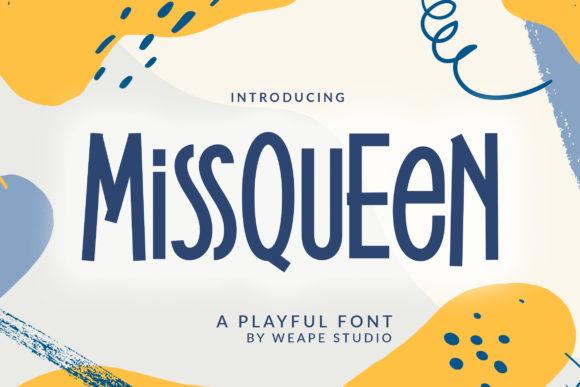MissQueen: A Playful Display Font That Feels Just Right