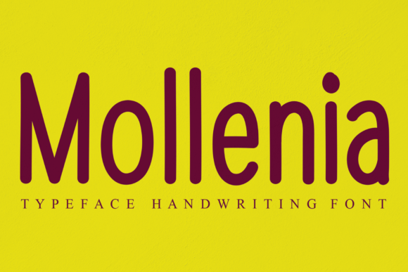 Mollenia: A Bold Display Font for Editorial Impact