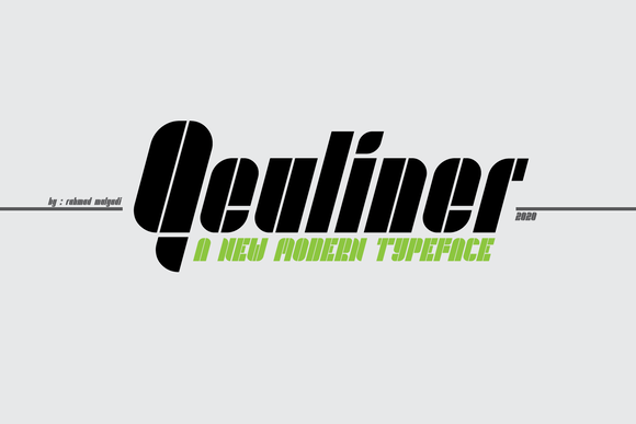 Qeuliner: A Display Font That Breathes Life Into Editorial Moments
