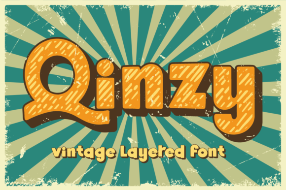 Qinzy: A Vintage Display Font That Anchors Your Editorial Voice