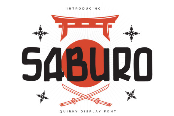 Saburo: A Bold, Balanced Display Font for Handmade Creators