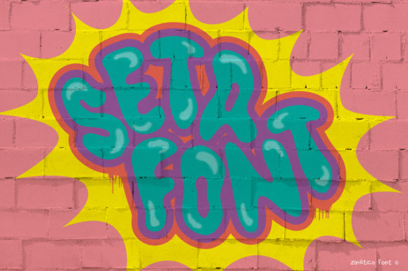 Seta: A Playful Display Font for Digital Branding