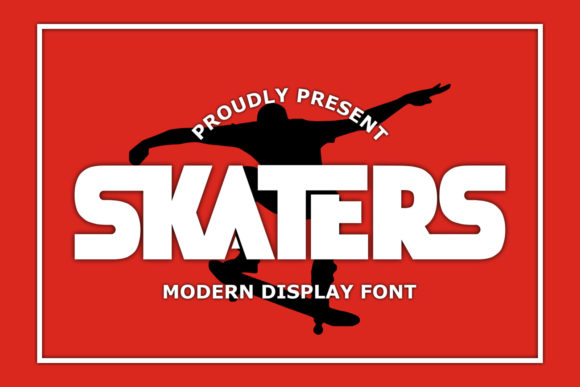 Skaters Font: Bold, Chunky & Perfect for Casual Branding