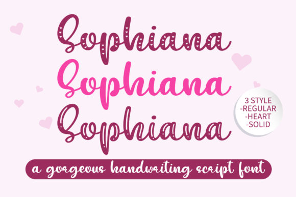 Sophiana: A Display Font That Elevates Digital Branding