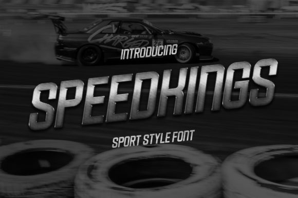 Speedkings: A Futuristic Display Font That Elevates Real Small Business Branding