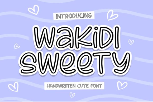 Wakidi Sweety: A Friendly Display Font for Small Business Branding